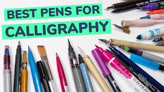 Best Calligraphy Pens For Beginners The ULTIMATE Guide 2023 [upl. by Maharba]