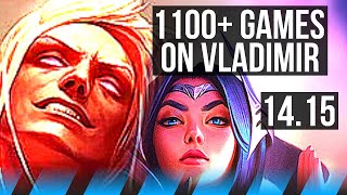 VLADIMIR vs IRELIA MID  6 solo kills 910 1100 games Legendary  BR Master  1415 [upl. by Gasser]