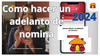 📲 Aprende a CÓMO hacer adelanto de nomina en Davivienda 2024 fácil y rápido [upl. by Ahselrac206]