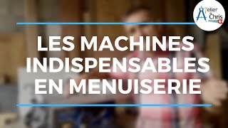 Machines datelier indispensables pour démarrer en menuiserie [upl. by Isleen]