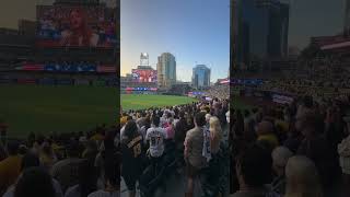 Padres Lineup and National Anthem [upl. by Bettzel]