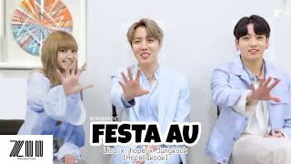 「 FESTA AU  LISA x JHOPE x JUNGKOOK  HOPELISKOOK  FANMADE 」 [upl. by Itsym157]