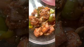 Making yummy food at home chillichicken crispychicken homemade easyrecipe Asian fusion🍗🧿🤤 [upl. by Jeffcott]