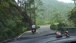 अल्मोड़ानैनीताल Highway  Enjoy Hills Driving with Romantic Song [upl. by Eldnik]