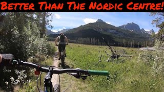 Canmore Mountain Bike Trails The Highline [upl. by Sven]