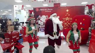 Show de Santa Claus en Fábricas de Francia Zumpango diciembre 2017 lo mejor de lo mejor [upl. by Myrlene]