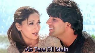 Ab Tere Dil Main Song  Aarzoo Movie  Akshay Kumar Madhuri Dixit [upl. by Newhall]