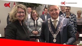 Installatie burgemeester Beenakker [upl. by Harle]