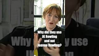 JK Rowling on why its not Joanne Rowling on the cover of Harry Potter Books harrypotter jkrowling [upl. by Anait436]