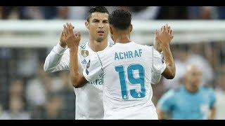 ACHRAF HAKIMI First Goal for REAL MADRID [upl. by Burnard]