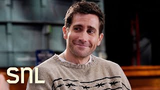 Jake Gyllenhaal Signs Marcello Hernández’s SNL Finale Yearbook [upl. by Chenay]