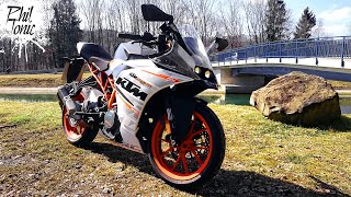 KTM RC 390 Erste Fahrt 2018 First Ride German [upl. by Aihsiek306]