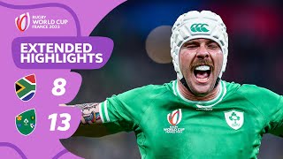 Ireland stun the World Champions  South Africa v Ireland  Rugby World Cup 2023 Extended Highlights [upl. by Vernier975]