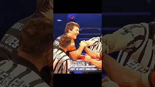 🔥Auden Larratt humiliated James English for his disrespect armwrestling motivation trending [upl. by Alleinad52]