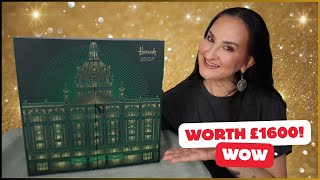 HARRODS BEAUTY ADVENT CALENDAR 2024 UNBOXING [upl. by Ivanah]