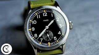 Vaer A12 Dirty Dozen Review The Military Watch for Everyman [upl. by Torhert]