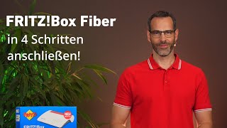 So schnell schließt du eine FRITZBox Fiber an [upl. by Frohman]