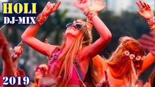 Holi Latest Non stop DJ Remix Bollywood Songs 2019  BGMusic [upl. by Hollinger658]