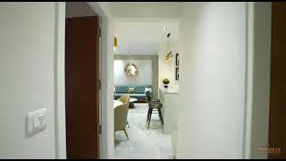 Courtyard Meridian l Sample Flat Video l Sample Flat l Sevasi l 3 amp 4 BHK Apartments [upl. by Elac]