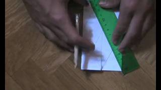 Tutorial How to make an origami hexaflexagón spanish [upl. by Alfreda60]