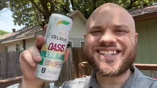 Taste Test  CELSIUS Sparkling Oasis Vibe  Review [upl. by Notsur]