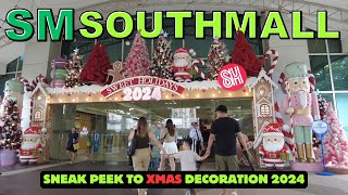 4K SM SOUTHMALL 2024  CHRISTMAS IS ALREADY IN THE AIR WITH INITIAL CHRISTMAS DECORATIONS [upl. by Kathryne]