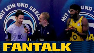 Fantalk Abdulah Kamerić amp Trevion Williams  ALBA  Ulm  09112024 [upl. by Sissie]