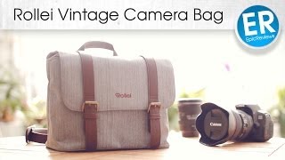 Stylische Kameratasche Rollei Vintage Bag im Test [upl. by Nodla764]