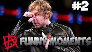 dean ambrose funny moments [upl. by Anoiuq774]