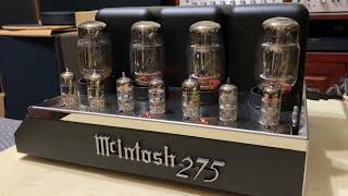 McIntosh MC275 MK IV amp Death With Dignity [upl. by Nylaehs]