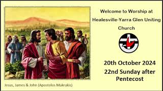 Healesville Uniting Church Live Stream [upl. by Budde]