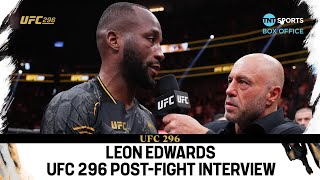 quotThis guy used my dads death as entertainmentquot  Leon Edwards on Colby Covington 🏆 🇬🇧 🇯🇲 UFC296 [upl. by Elynad]