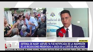 Declaran Sin Lugar las recusaciones del MP y de la defensa de Nasry Asfura [upl. by Elle]