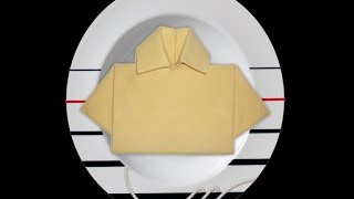 How to do paper napkin folding 16 [upl. by Esylla]