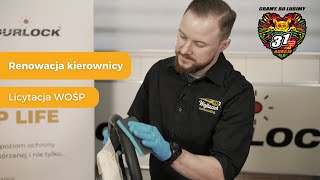 Renowacja kierownicy gość specjalny  Licytacja WOŚP [upl. by Pelag556]