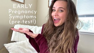 Two Week Wait Pregnancy Symptoms Before a Positive Test [upl. by Alletnahs]