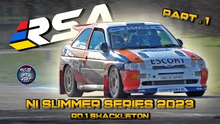 2023 RSA NI Summer Series  Rd1 Shackleton  Part 1 Rally Cars  25th March 2023 [upl. by Ralleigh484]