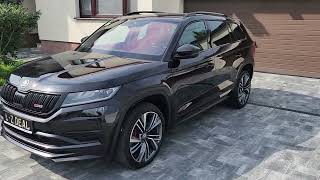 SKODA KODIAQ VRS BITURBO 240PS BLACK LIFT NOWA KIER MAX OPCJA [upl. by Mada]