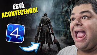 BOMBA BLOODBORNE EXIBE GRÁFICOS NO EMULADOR DE PS4 SHADPS4 Bloodborne no PC é real [upl. by Dunson]