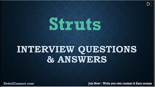 Struts Interview Questions and Answers [upl. by Molohs]