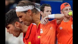 Alcaraz  Nadal vs Griekspoor  Koolhof  Jarry Tabilo vs MachacPavlasek Murray Evans Paris 2024 [upl. by Burkle]