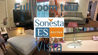 Amazing Sonesta ES suites Lake Buena Vista room tour [upl. by Eisse]