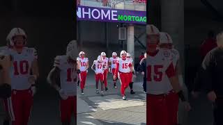 Huskers enter a hostile environment in Columbus today Nebraska Huskers [upl. by Ecnal]