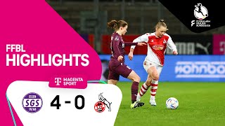 SGS Essen  1 FC Köln  Highlights FLYERALARM FrauenBundesliga 2223 [upl. by Eissoj738]