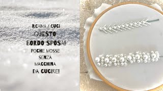 RICAMO TRINA SPOSA [upl. by Laeynad848]