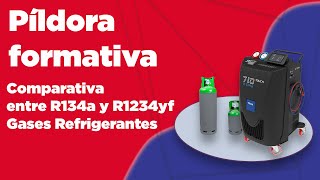 Comparativa gases refrigerantes R134a vs R1234yf [upl. by Ecadnac]