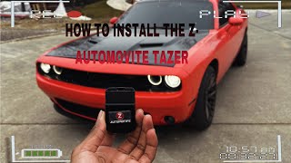 HOW TO INSTALL THE ZAUTOMOTIVE TAZER IN A DODGE CHALLENGER RT ⚡️… [upl. by Olds]