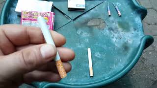 My new cigarette shaped quot one hitters quot ampYT purge [upl. by Winnick]