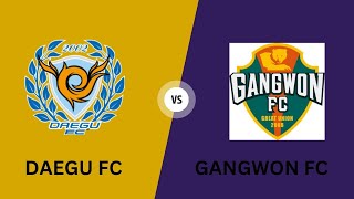 kleague live  daegu vs gangwon live  대구 vs 강원 라이브 [upl. by Hagai]