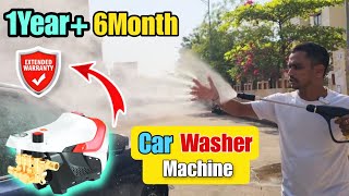 WOSCHER 280 Waterpro 2200W High Pressure Washer Review  With Adjustable Water Pressure  nitto rai [upl. by Naillij]